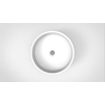 Arcqua Case Vasque à poser - 40x40cm - Ronde - Marbre de synthèse Blanc Mat SW767326
