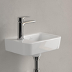 Villeroy & Boch O.novo Lave-mains 36x25cm 1 trou de robinet gauche sans trop-plein Blanc SW448501