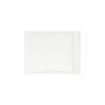 Xenz easy-tray plancher de douche 100x80x5cm rectangle acrylique blanc SW379197