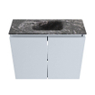 MONDIAZ TURE-DLUX Meuble WC 60 cm Clay. Lavabo EDEN Lava position centrale. Avec 1 trou de robinet. SW1103776