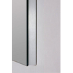 Saniclass Alu spiegel 90x70x2.5cm rechthoek zonder verlichting aluminium TWEEDEKANS OUT6570