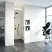 BRAUER Void nisdeur helder glas 70x200 omkeerbaar incl. glascoating PVD gunmetal geborsteld SW723896