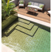 Terravito Ardeno Koko Pour carreau mural - 150x50cm - 8mm - Vert SW1150797