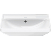 Duravit D-Neo lavabo 55x44x16.5cm 1 trou de robinet rectangulaire Céramique Blanc SW640459