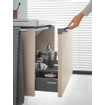 Duravit Ketho.2 Meuble sous-lavabo 51x42x44cm adapté pour 1 lavabo Panneau de particules Taupe Mat SW773160