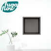 FugaFlow Eccelente Acces Inbouwnis - 30x30x7cm - Gunmetal - Black Friday - SW1123842