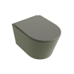 MONDIAZ LAVIE WC suspendu - 36x53cm - sans bride - Smoke (gris) - softclose - quick-release - abattant WC - Army (vert) SW1208725