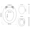 Tiger Toiletbril Reno Softclose MDF Wit 37x5x44cm SW25341