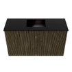 Mondiaz JOYA 70cm toiletmeubel - kleur Shadow - Wastafel FAYE positie Midden Zonder kraangat kleur Urban. SW1421484
