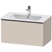 Duravit D-neo Meuble sous vasque 81x46.2x44cm 1 tiroir Taupe mat SW640807