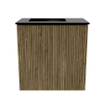 Mondiaz JOYA 40cm meuble de toilette - couleur Dusk - Vasque FAYE position Gauche Sans trou de robinet couleur Urban. SW1421649