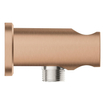 GROHE Rainshower Wandaansluitbocht - 1/2" - met houder - ronde rozet - warm sunset geborsteld SW1077390