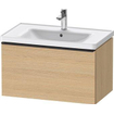 Duravit D-neo Meuble sous vasque 78.4x45.2x44cm 1 tiroir Chêne naturel mat SW640592