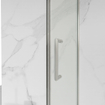 FugaFlow Eccelente Vetro Douchecabine - 100x100x200 - Profiel veiligheidsglas - anti kalk - chroom SW1451100