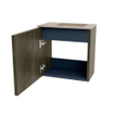 Mondiaz JOYA-DLUX Meuble de toilette 40cm - couleur Shadow - Lavabo FAYE position Droite Sans trou de robinet couleur Arena SW1424787