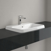 Villeroy & Boch Architectura Lavabo encastré - 600 x 450 x 170 mm - Blanc Alpin CeramicPlus - avec trop-plein - non poli SW762325