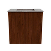 Mondiaz JOYA-DLUX 40cm toiletmeubel - kleur Ruby - Wastafel FAYE positie Midden Zonder kraangat kleur Oza. SW1425491