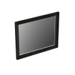 Forzalaqua Reno 2.0 miroir 59.5x50cm Rectangulaire sans éclairage avec cadre Chêne massif Black oiled SW492668