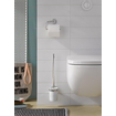 Emco Round porte-balai de toilette blanc/chrome SW452869