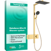 Hansgrohe Raindance alive showerpipe - 210/340 2 jet thermostaat polished gold SW1387662