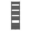 Belrad Handdoekradiator - middenaansluiting - 1600X500mm - Zwart SW1152673