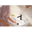 Hansgrohe Rebris S Robinet lavabo 1 trou 110 coolstart sans bonde mat noir SW796599