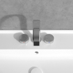Villeroy & Boch Dawn ensemble de robinet à 3 trous - chrome SW974314