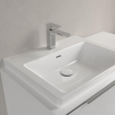 Villeroy & boch subway 3.0 lavabo de meuble 60x47x16.5cm fond rectangulaire 1 trou pour robinetterie avec trou de trop-plein blanc alpin gloss ceramic+ SW702164