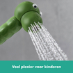 Hansgrohe Jocolino jocolino kinder handd krokodil 2j Groen SW651581