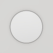 Miroir Haceka Deco - 80x80cm - rond - noir mat SW1102381