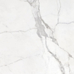 SAMPLE Terravito Alpuro wand- en vloertegel - 120x120cm - 9mm - Vierkant - gerectificeerd - Marmerlook - Wit/zwart mat SW736027