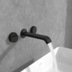 Villeroy & Boch Dawn ensemble de robinet à 3 trous - noir mat SW974324