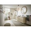 Hansgrohe RainDrain Match caniveau de douche 800 cadre réglable en hauteur ensemble de finition acier inoxydable brossé SW791696