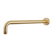 Wiesbaden UniMatch douchearm met muurbevestiging 45 cm geborsteld messing PVD SW373301