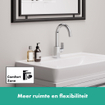 Hansgrohe Vernis Blend wastafelmengkraan 1 - met afvoerplug - hendel Chroom SW651435
