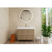 Hansgrohe Xarita Lite S Spiegel - 90cm - rond - led verlichting - sensor - mat wit SW1165139