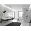GROHE Euphoria XXL Colonne de douche avec robinet thermostatique et douche de tête Rainshower Cosmo 310 et douchette Brushed Hard graphite brossé (anthracite) SW98857