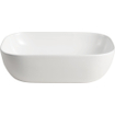 HR badmeubelen Carré Waskom - 45.5x32.5x13.5cm - opbouw - keramiek wit glans SW707752