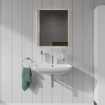 Duravit Me by starck lavabo 65x49 cm. 1x trou de robinet avec trop-plein blanc 0293421