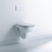 Duravit D-code Abattant WC 43.8x35.9x5cm avec softclose - Matière synthétique - blanc brillant 0315128