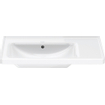 Duravit d-neo lavabo 80x48x17cm 1 trou pour robinetterie rectangle céramique blanc SW640392
