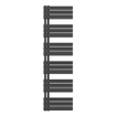 Belrad Radiateur porte-serviettes - gauche - raccordement/comb - 1800X500mm- noir SW1152686