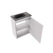 MONDIAZ TURE-DLUX Meuble de toilettes 40cm Cale. EDEN lavabo Lava position gauche. Sans trou de robinet. SW1103736