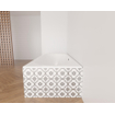 Zeza Oval Ligbad - 190x90cm - acryl - duo - glans wit SW1015080