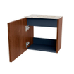 Mondiaz JOYA-DLUX 40cm toiletmeubel - kleur Ruby - Wastafel FAYE positie Rechts Zonder kraangat kleur Nata. SW1425408