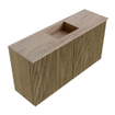 Mondiaz JOYA-DLUX 80cm toiletmeubel - kleur Dusk - Wastafel FAYE positie Midden Zonder kraangat kleur Saba. SW1426060