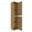 Saniclass Holz Atelier Armoire haute - 180x38x38cm - 2 portes - Chêne naturel SW1420816