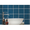 Terravito Viondo wandtegel - 13x13cm - 10mm - Vierkant - Marine blauw Glans SW542671