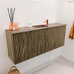 Mondiaz JOYA-DLUX 100cm toiletmeubel - kleur Dusk - Wastafel FAYE positie Midden 1 kraangat kleur Arena. SW1425754