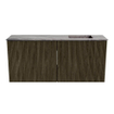 Mondiaz JOYA-DLUX 90cm toiletmeubel - kleur Shadow - Wastafel FAYE positie Rechts 1 kraangat kleur Sombra. SW1425197